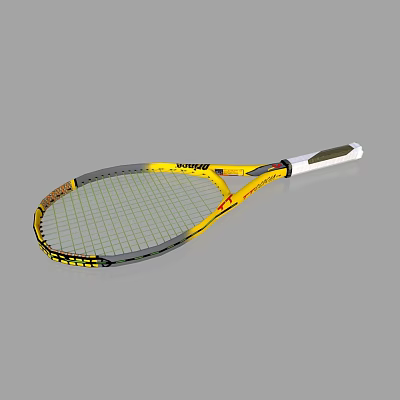 tennis racket tennis racket sports supplies 3d model
