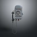 Vintage Telephone Classic Home Living Essential With Retro Design And Metal Body