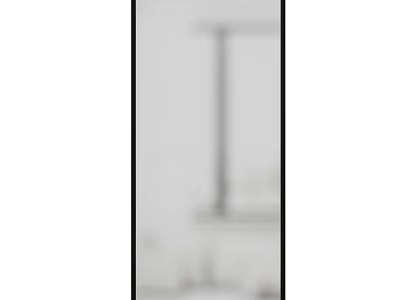 Stylish Full Length Mirror With Slim Frame For Modern Bedroom Decor 3d model