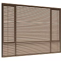 modern venetian blinds window 3d model
