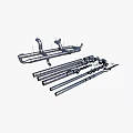 Industrial Stainless Steel Pipes with Various Fittings Components and Different Sizes
