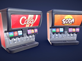 Beverage Vending Machine Vending Machine Vending Machine Soda Vending Machine Vending Machine Vending Machine 3d model