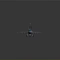 Silver Fighter Jet Model With Open Cockpit And Blue Windshield Detailed Wings And Tail Design
