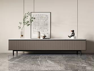 Modern TV Cabinet 3d model