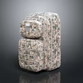Durable Camouflage Tactical Backpack With Multiple Compartments Military Style Design For Outdoor Use