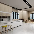 Modern Car Dealership Showroom With Luxury Cars And Interior Displays