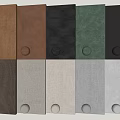 Other Decorative Panels With Various Colors Textures And Round Knobs