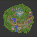 Game Environment Game Scene Fairy Tale Scene Fairy Tale Magic Scene Magic Item Fantasy Scene 3d model