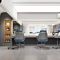 Modern Beauty Salon Interior With Bright Lighting And Stylish Decor