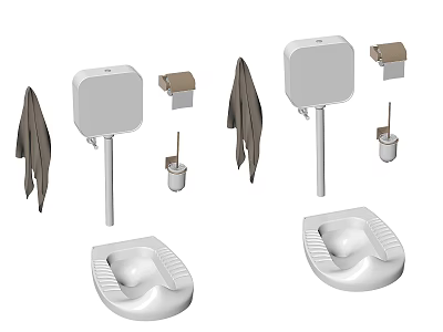Bathroom toilet 3d model
