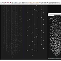 Modern crystal chandelier 3d model