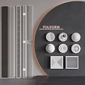 Poliform Air Conditioner Vents Featuring Various Modern Interior Design Styles