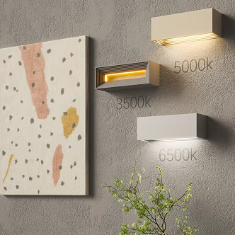Modern wall lamp personalized wall lamp creative wall lamp 3d model