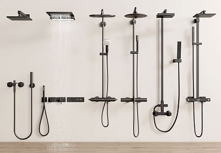 Modern Shower Head 3d model