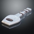 Modern Key Door Key 3d model