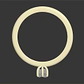Chic Gold Ring Clothing Accessory With Clear Gemstone And Engraved Band Design