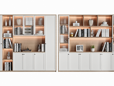 Nordic Bookcase model