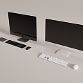 desktop computer all-in-one machine 3d model