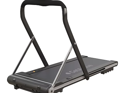 Foldable Home Treadmill With Modern Design And Portable Exercise Equipment 3d model