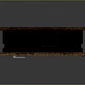 Brown Wooden Cabinet Door With Elegant Design Smooth Surface And Metal Handle