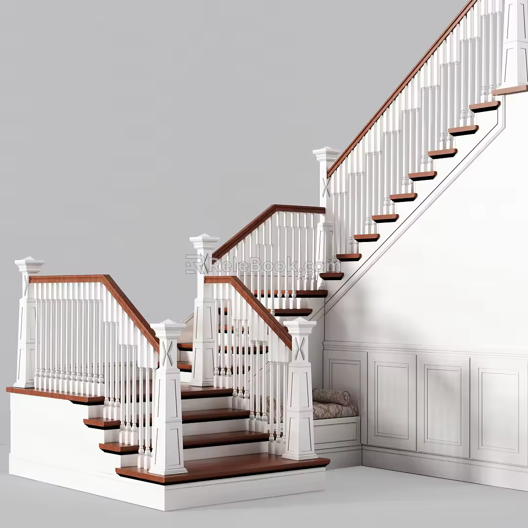 Jane's Stairs 3d model