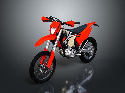 Motorcycle two-wheeled motorcycle off-road motorcycle road race motorcycle motor vehicle transport 3d model