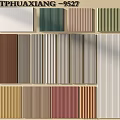 Multiple Colors Vertical Striped Wall Paneling For Interior Decoration And Design