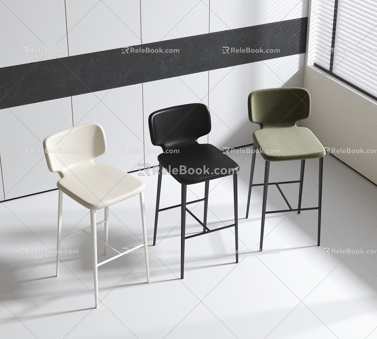 Italy Midj single chair 3d model