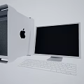 Apple Desktop 3d model