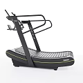 Fitness Sports Equipment Modern Yellow Black Design Exercise Bike And Treadmill For Home Gym