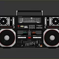 Sony Walkman Recorder Vintage Recorder Card Machine Tape Retro Recorder 3d model