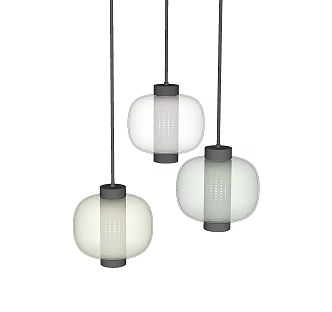 Modern Chandelier Glass Chandelier Metal Chandelier 3d model