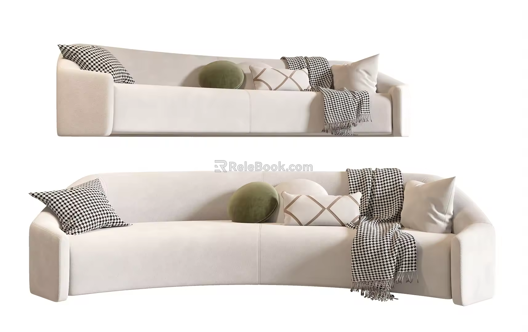 Modern Multiplayer Sofa 3d model