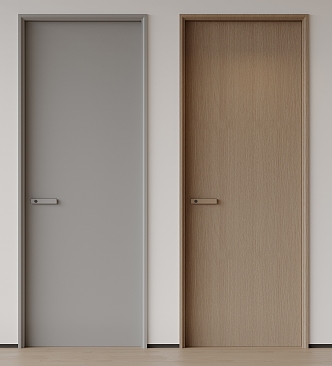 Room Door Single Door Bedroom Door Minimalist Door Invisible Door Wooden Door Kitchen Door Flat Door Top Door 3d model