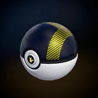 Elf Ball Master Ball 3d model Elf Ball Master Ball 3d model