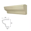 Simple European gypsum line gypsum line combination 3d model