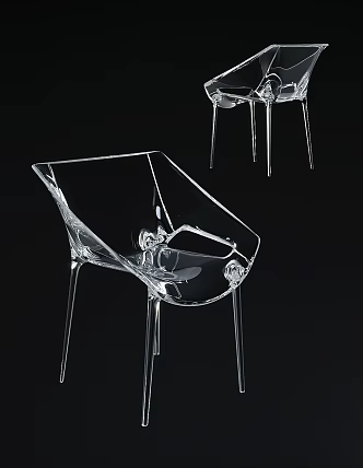 Agree single chair 3d model