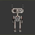 Robot Number Five Robot Sci-Fi Robot Character 3d model