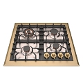 Vintage Kitchenware Restart Stove Cooktop Gas 3d model