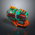 Science Fiction Firearms Next Generation Firearms Science Fiction Game Gun Game Firearms Game Gun Concept Gun Laser Gun 3d model