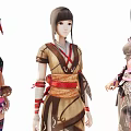Game Role 3d model