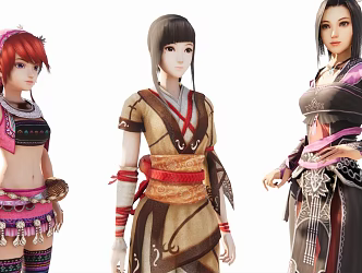 Game Role 3d model