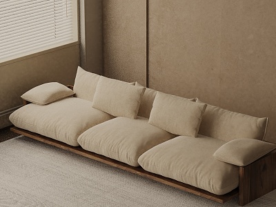 Three-seat sofa model