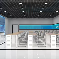 Modern Classroom Virtual Simulation Classroom Computer Classroom Robot Classroom Professional Classroom Maker 3d model