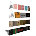 Stylish Colorful Shopping Bags With Various Patterns And Different Designs For Daily Use