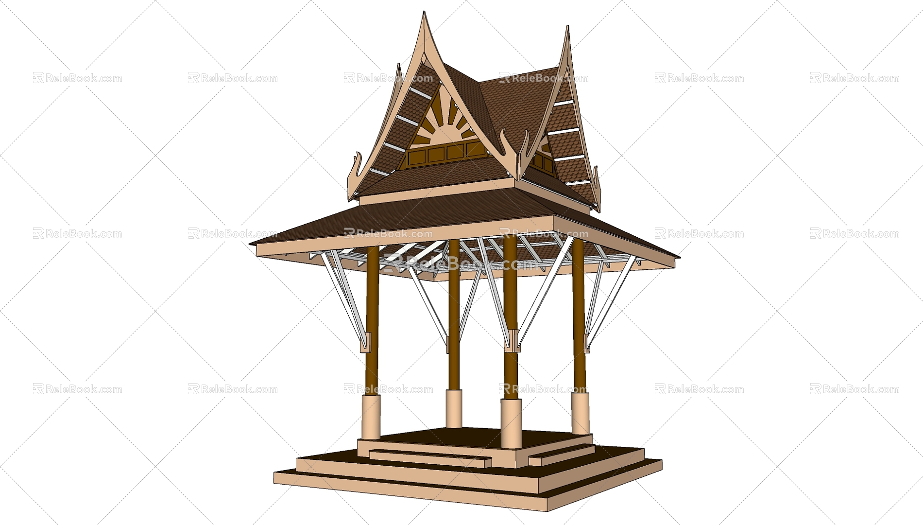 Gazebo 3d model