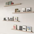 Bookshelf Hanger 3d model