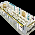 Elegant Luxury Jewelry Store Interior With Glass Display Cases And Gold Accent Lighting