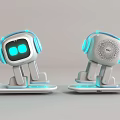 Modern sound robot sound 3d model