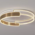 Light Luxury Ceiling Lamp 3d model